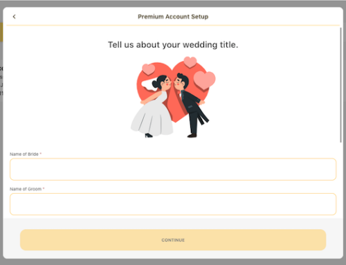 Setting Up Your Event Account on thebigday.my