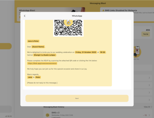 How to Send RSVP Invites via WhatsApp Blast (Private Links Only)
